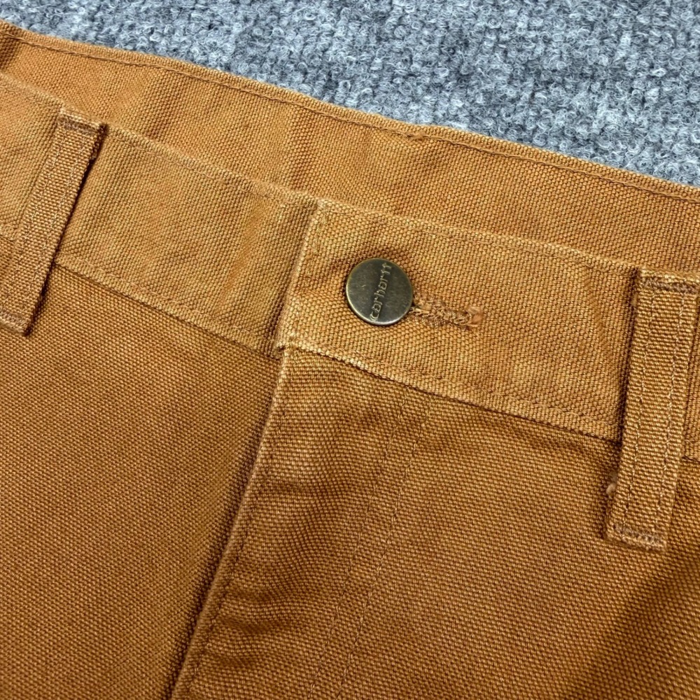 NWT Carhartt B11 BRN Canvas Relaxed Fit Utility Work Pants Men's 44x36 Brown - Picture 5 of 11